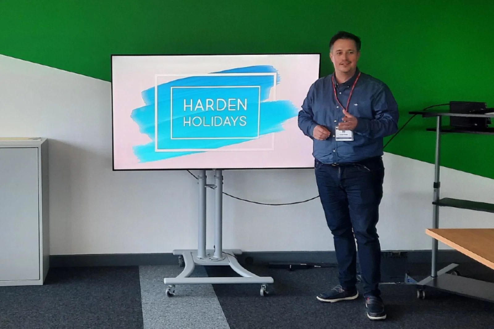 Tim Harden, Harden Holidays manager, has spoken at a number of student career events