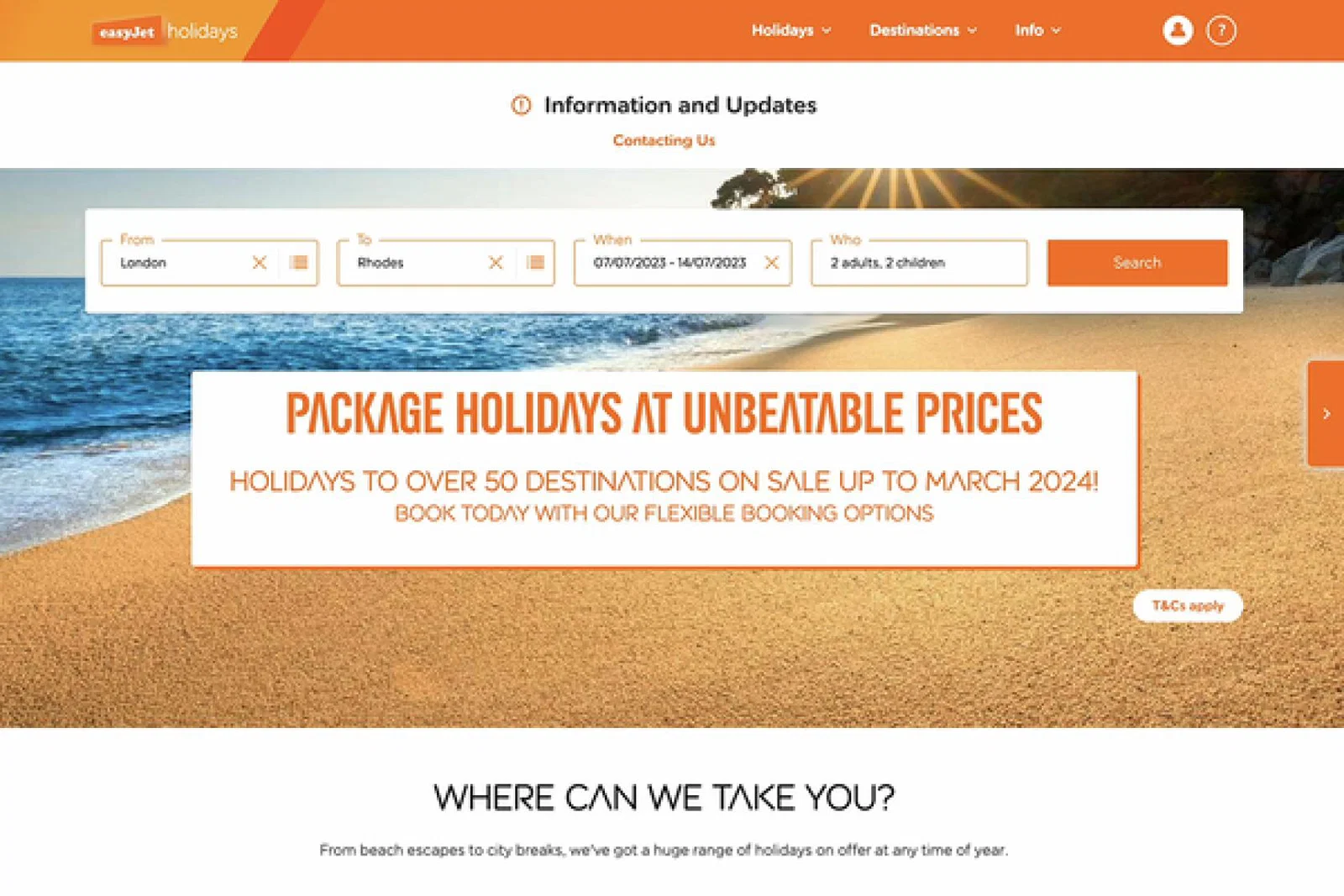 Easyjet's new trade portal
