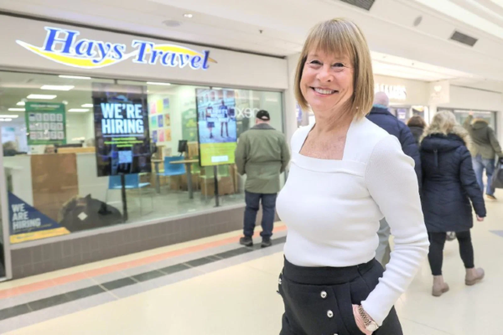 Hays Travel chair and owner Dame Irene Hays