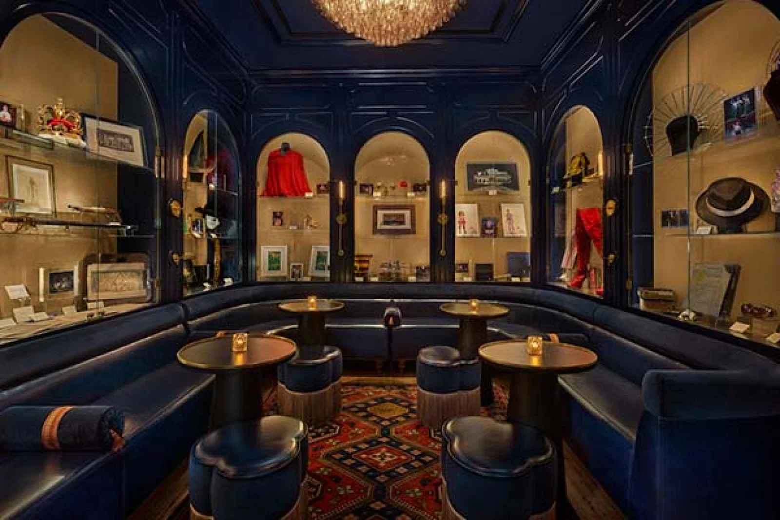 The Blue Room lounge at the new Civilian Hotel. Credit: Nikolas Koenig
