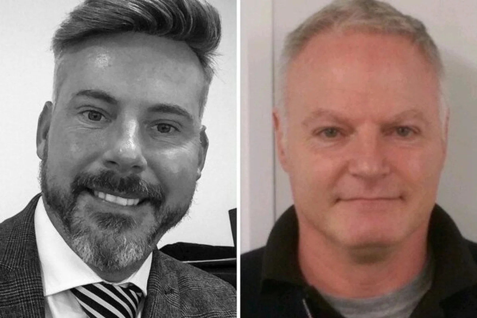 (From left) Perry Critchell and Colin Geddes