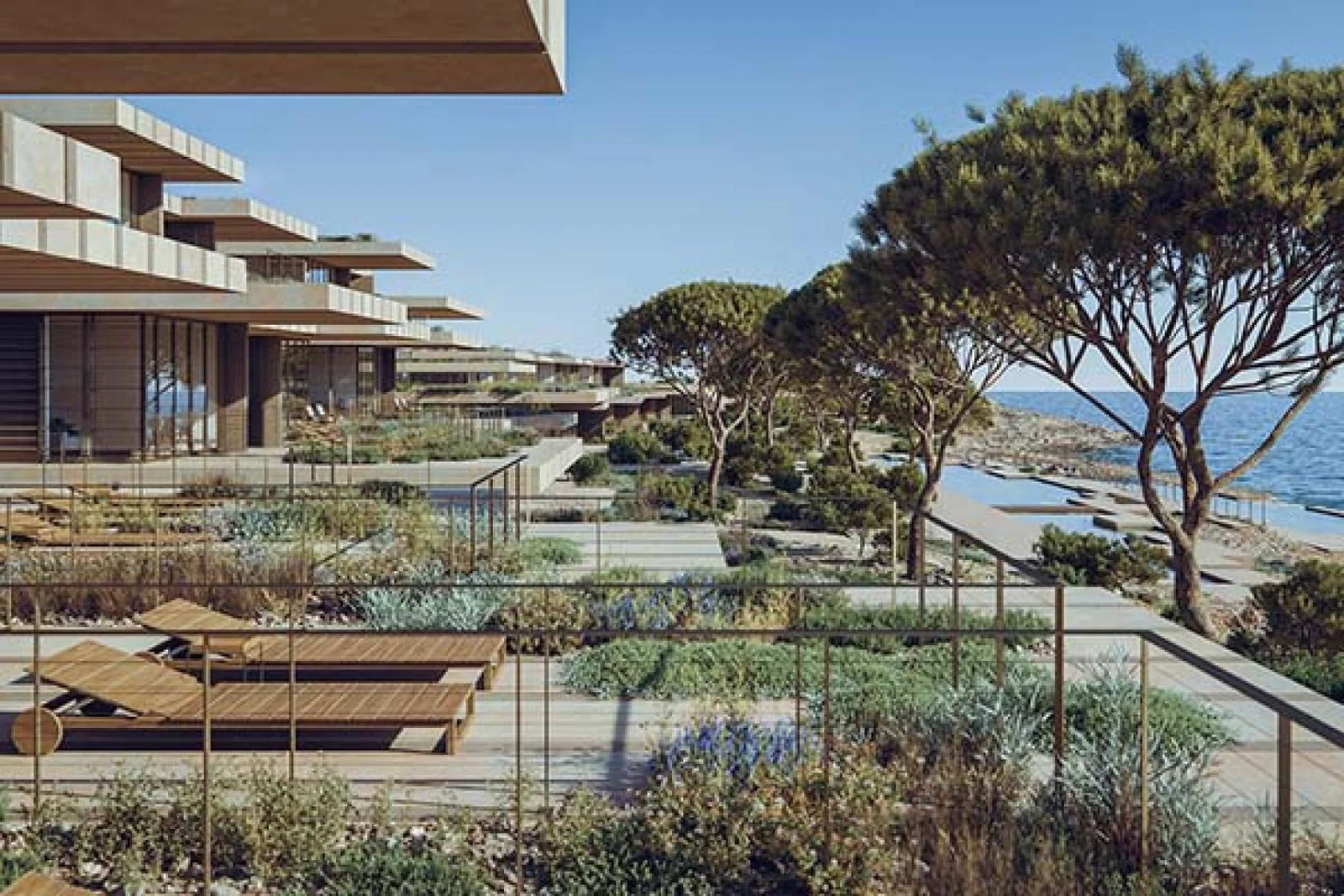 The design of Six Senses Comino is intended to blur the boundaries between outdoor and indoor spaces