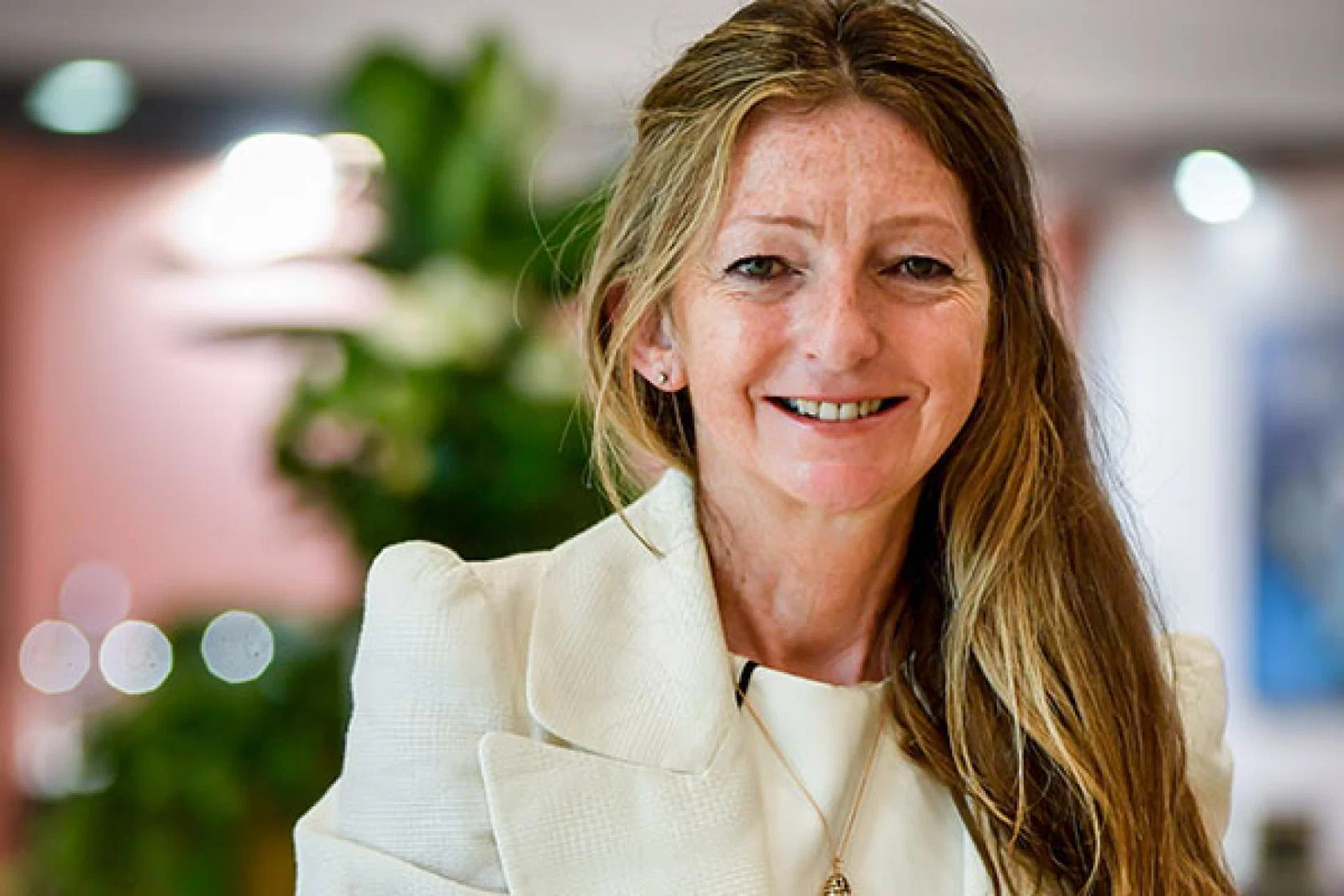 Sarah Faberge will be the godmother of Seven Seas Grandeur