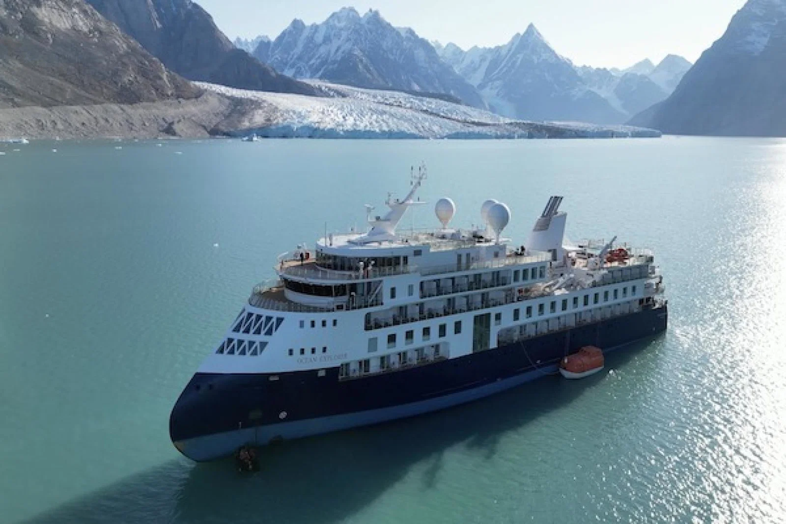 Ocean Explorer, sept 23, greenland fjord