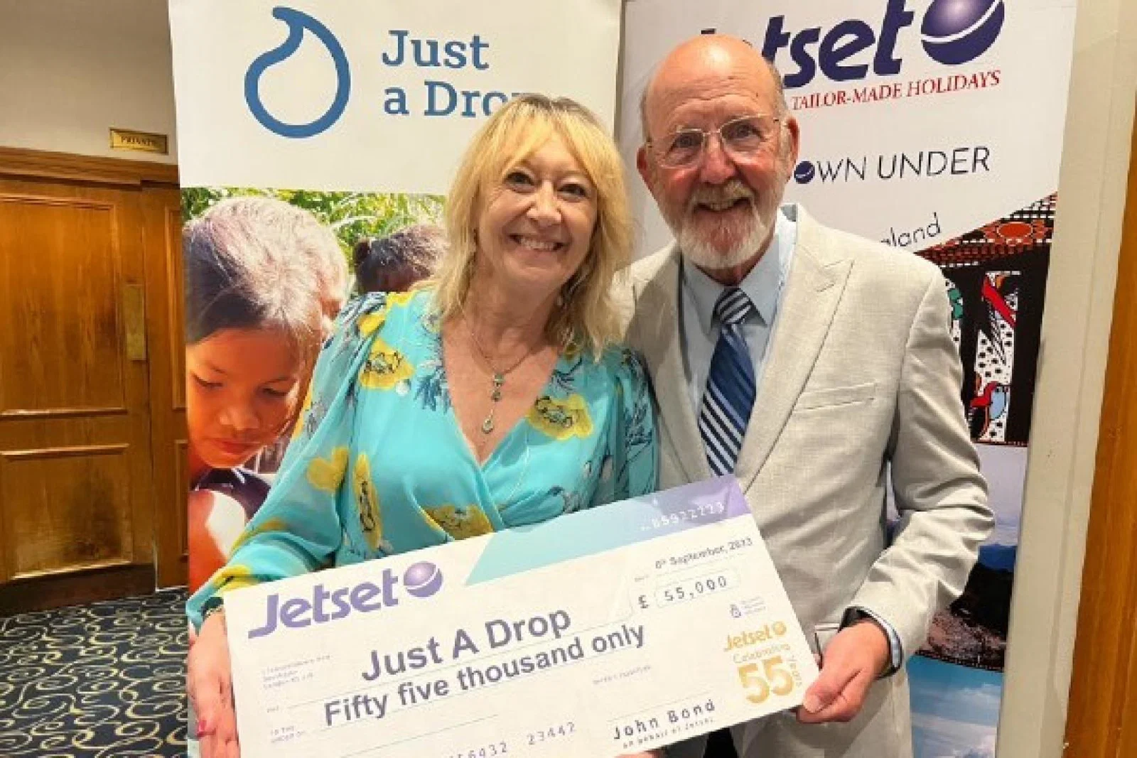 Just a Drop Jetset donation