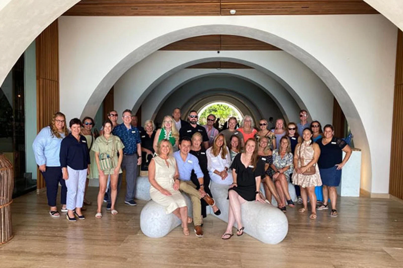 The group stayed at Breathless Cancun Soul & Impression Moxche by Secrets