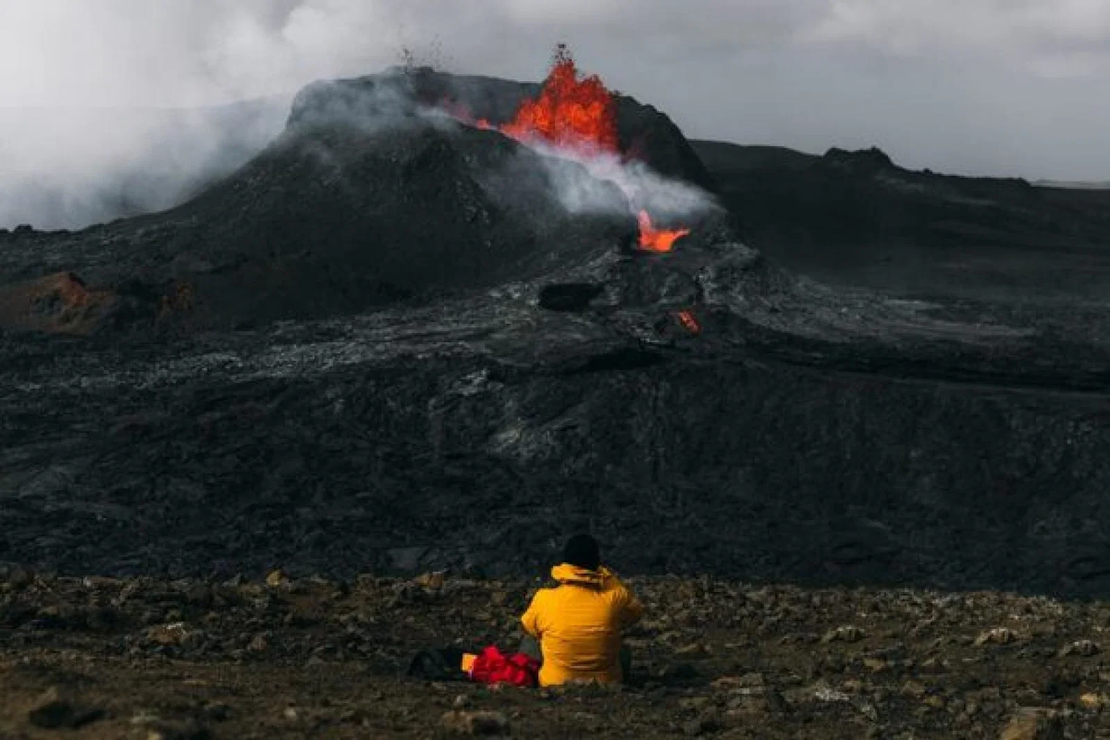 Iceland Volcano Fagradalsfjall 2021 iStock-1322329291 (Credit: iStock)