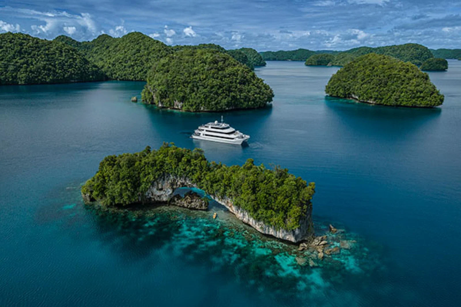 Four Seasons Explorer will sail across Palau 