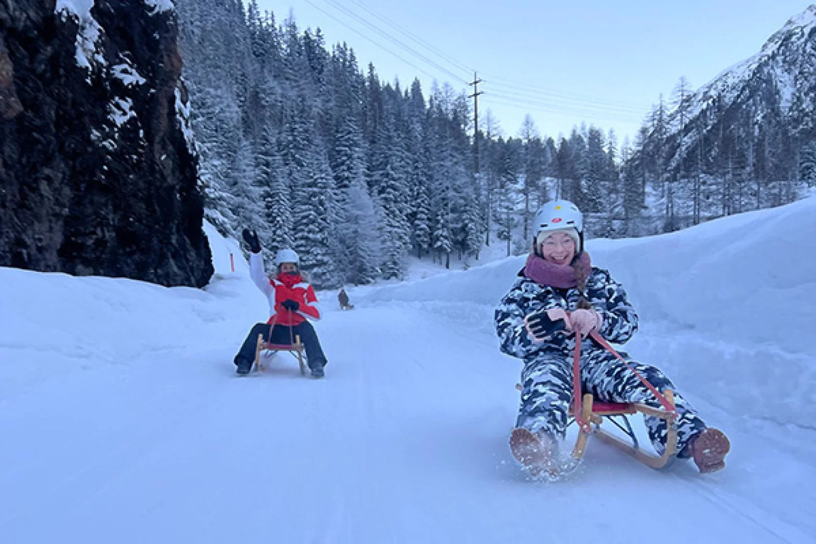  The Preda-Bergun toboggan run is fun for kids both big and small