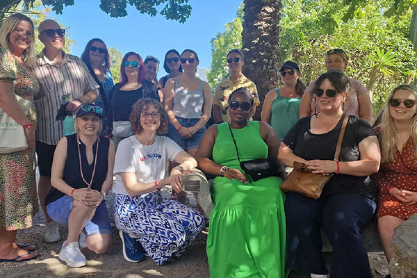 TTG Sustainable Travel Ambassadors, Marie Rowe (front row, far left) and Annika Nickson (front row, second from the right) joined a responsible travel-themed fam to Majorca with Iberostar