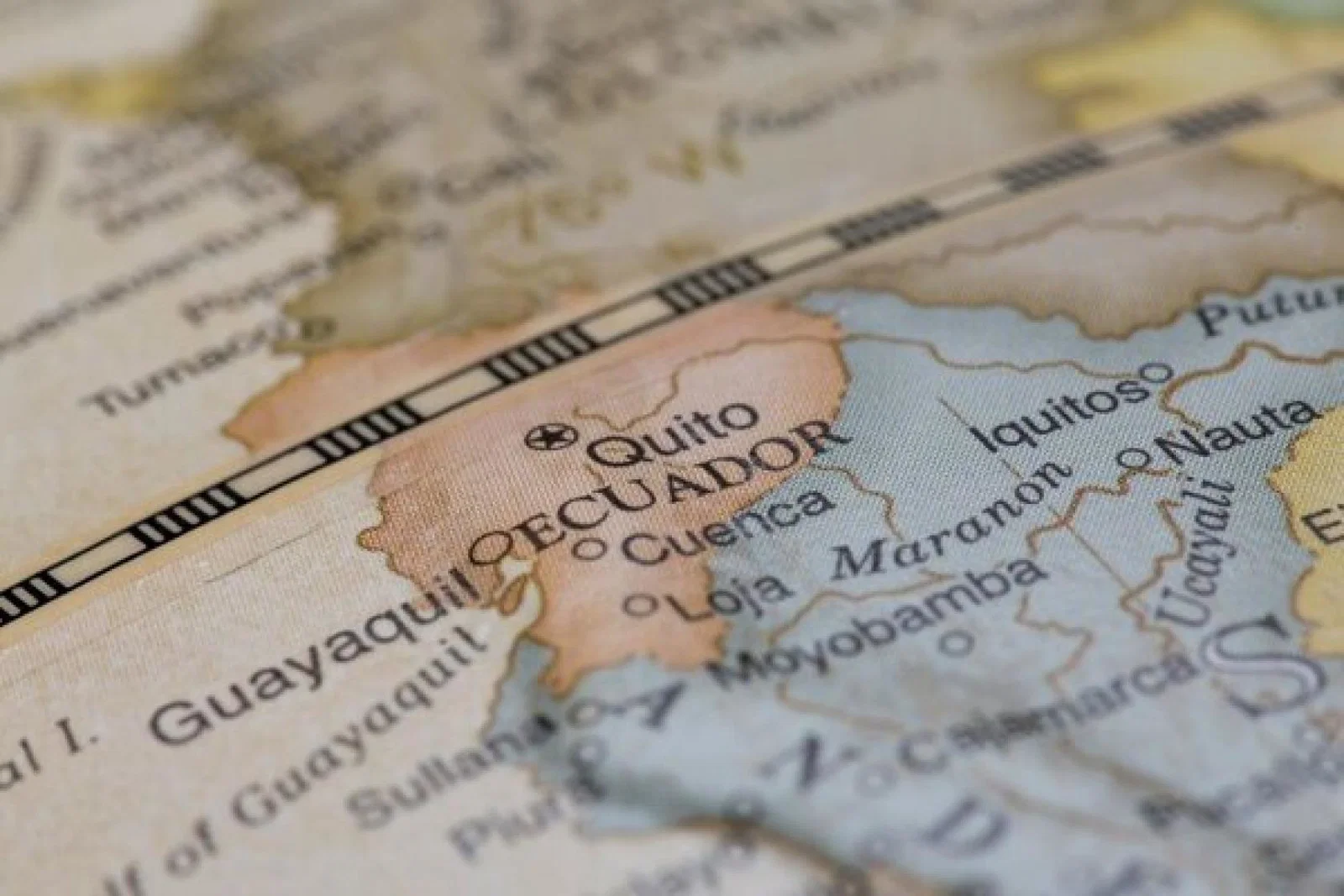 Ecuador Peru map iStock-477580318 (Credit: iStock)