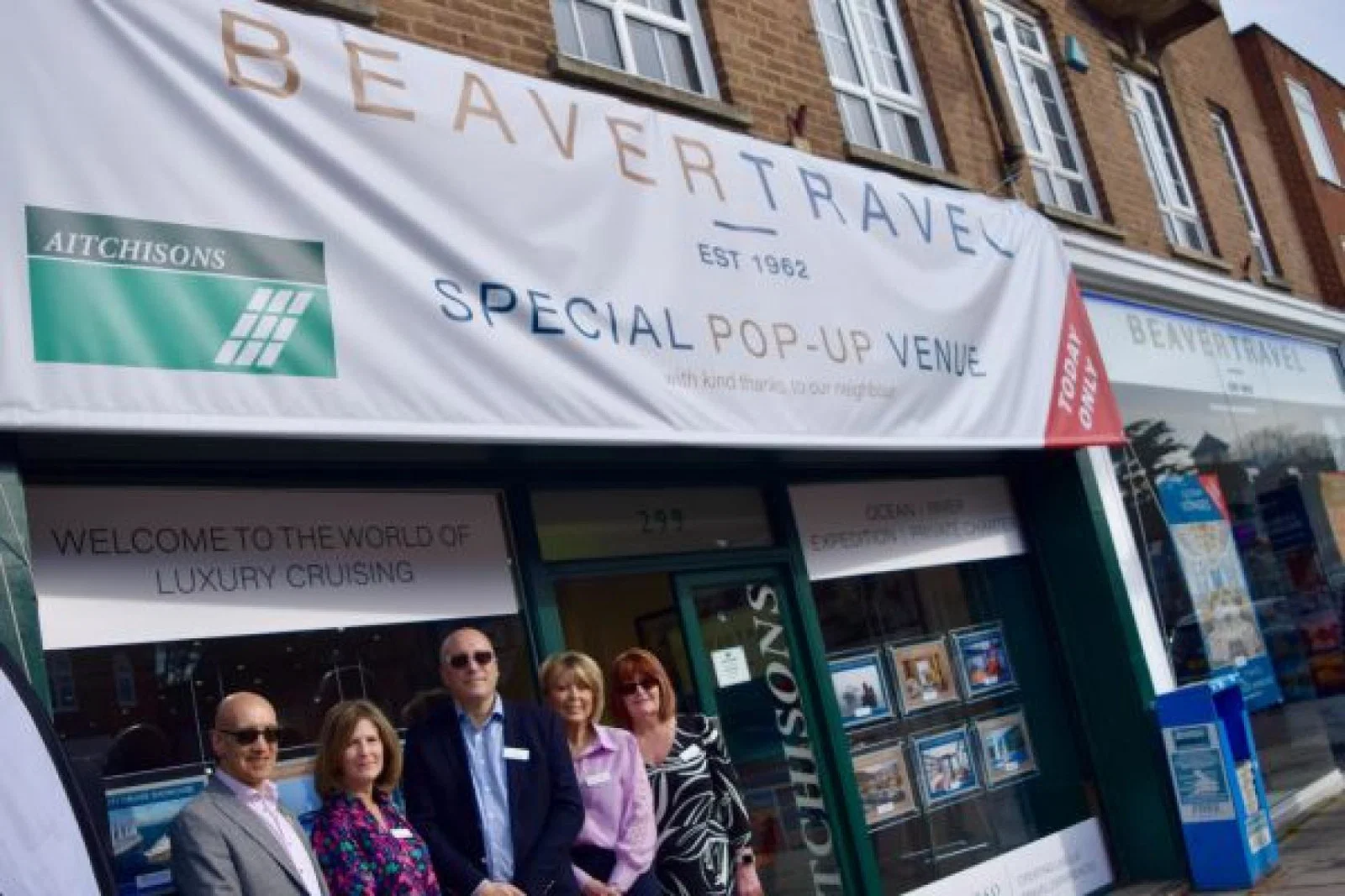 Beaver Travel held a creative pop-up sales day 