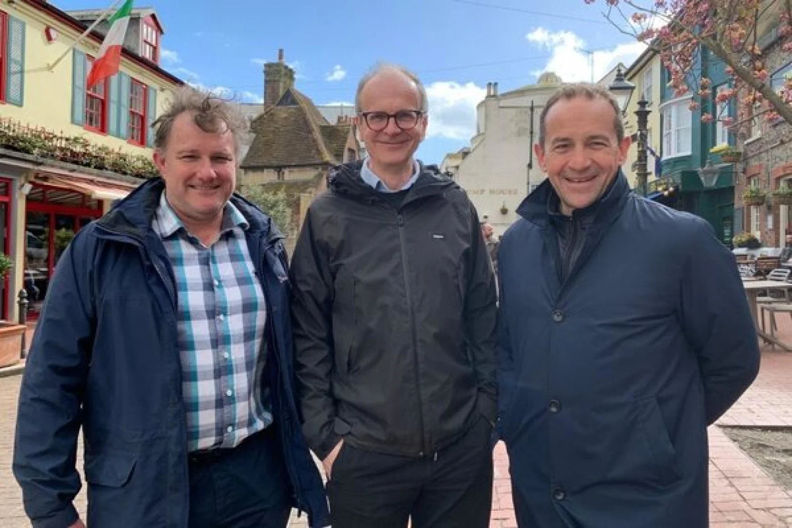 Responsible Travel leadership team May 2024. Richard Skinner, Tim Williamson and Justin Francis