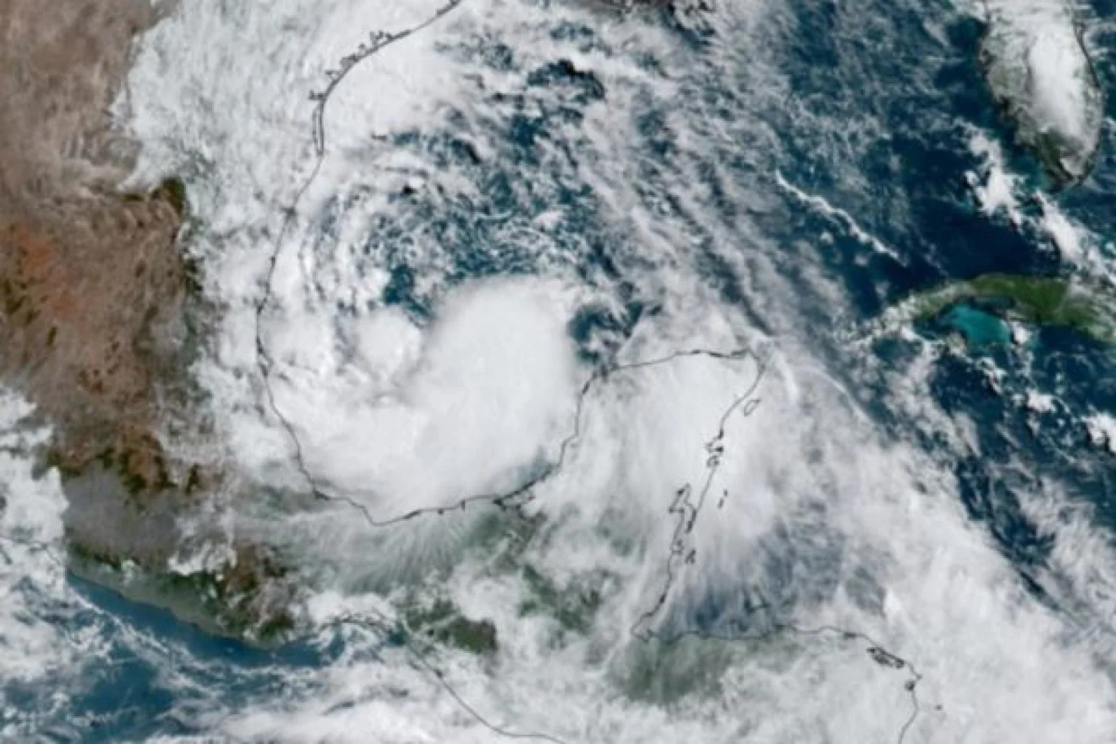 Hurricane Beryl has now reached Texas