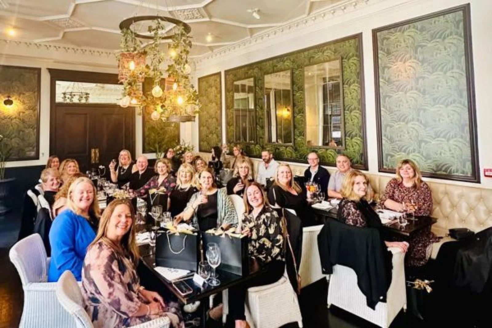 Co-op's 'Millionaire's Club' gather together at the Grand Pacific in Manchester for