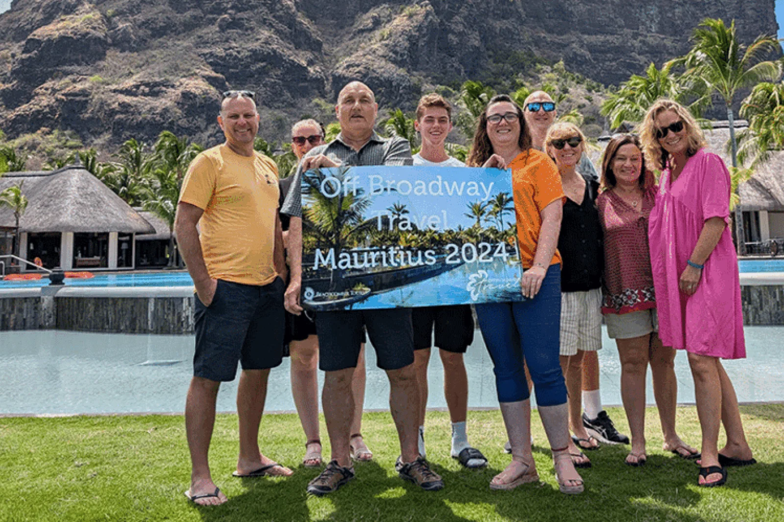 Off Broadway Travel in Mauritius with TV series winner Alfie Watts