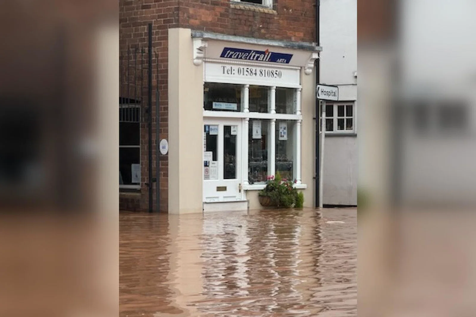 Traveltrail, Tenbury Wells, Storm Bert, travel agency, floods