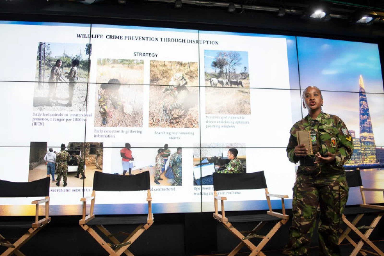 Felicia Letang Mogakane is a sergeant and media liaison officer for the Black Mambas, the world’s first all-female anti-poaching unit