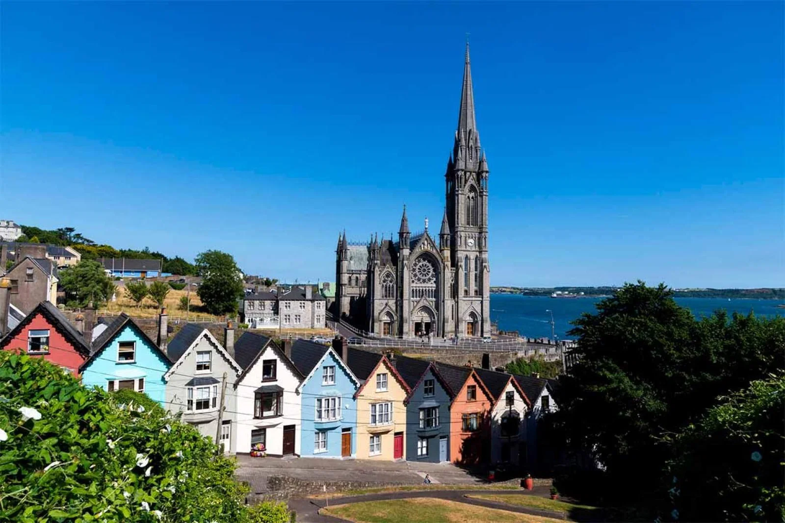 Visitors can relax in Cobh, a seaport town on the south coast of Co Cork