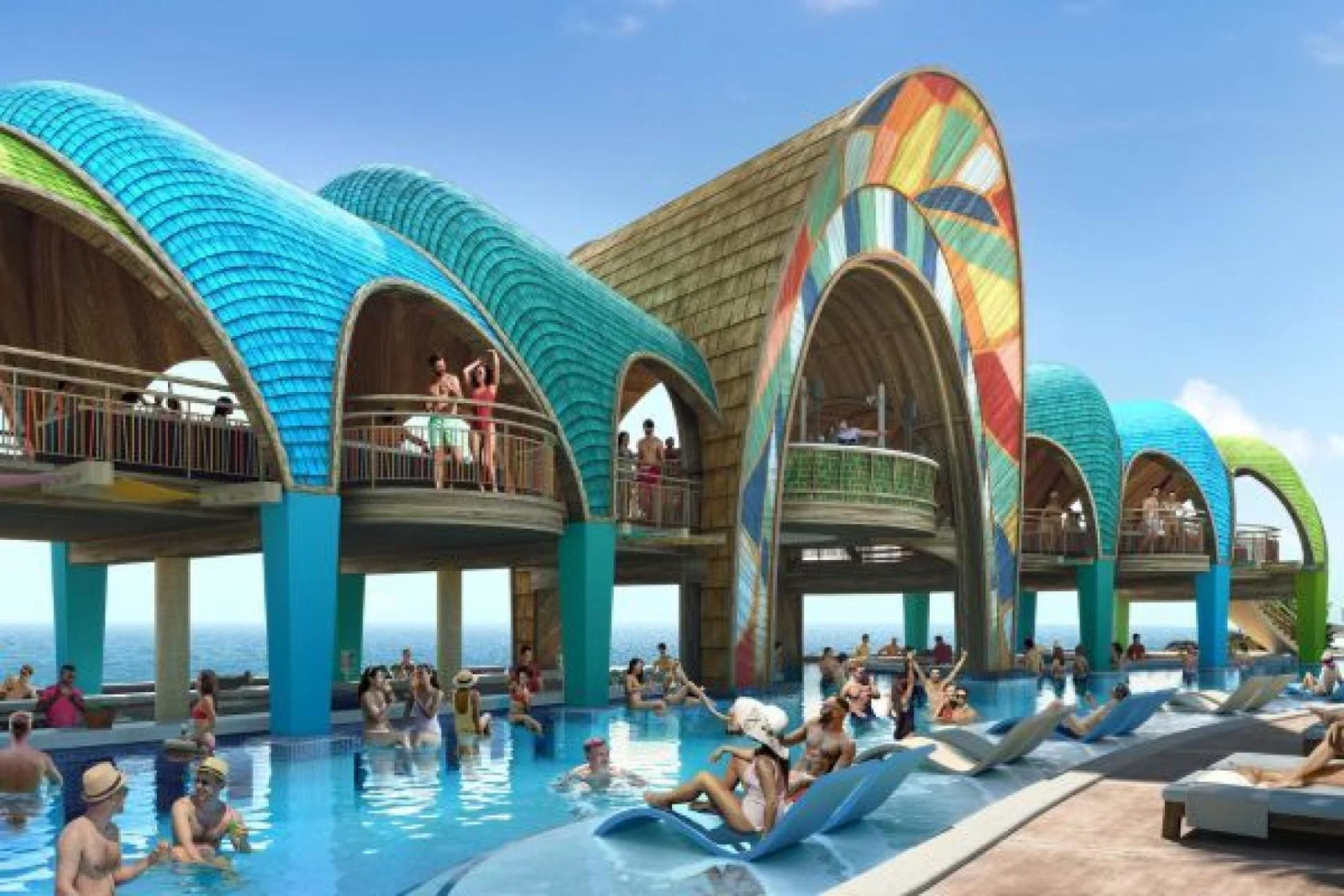 Floating Flamingo, Royal Caribbean, July 2025