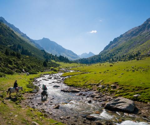 Tien Shan Mountain Range, Kyrgyzstan