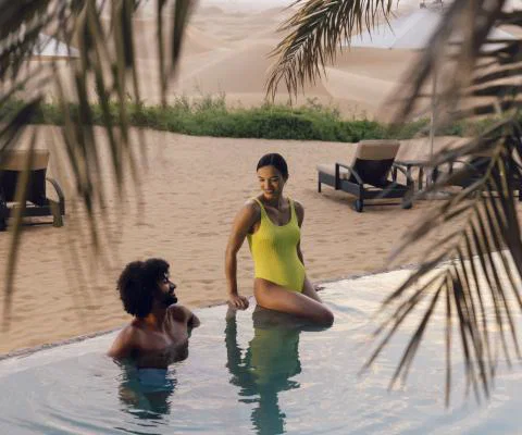 Visitors at Telal Resort in Al Ain
