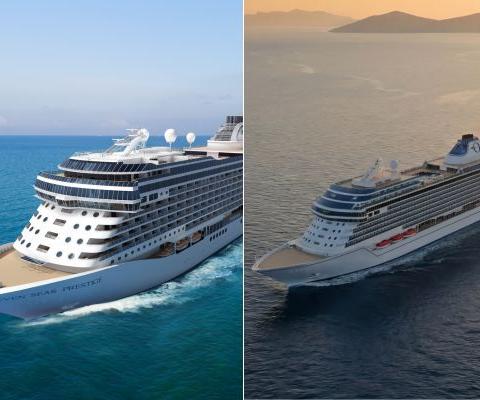Regent Seven Seas Prestige and Oceania Sonata
