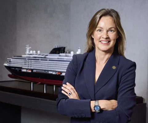 Global president of Explora Journeys Anna Nash