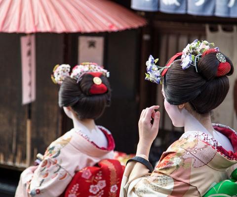 Maikos in Japan
