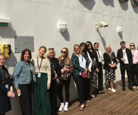 QM2 ship visit 