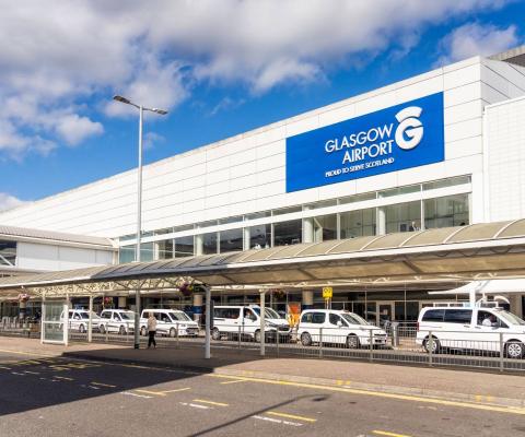 Front of Glasgow airport
