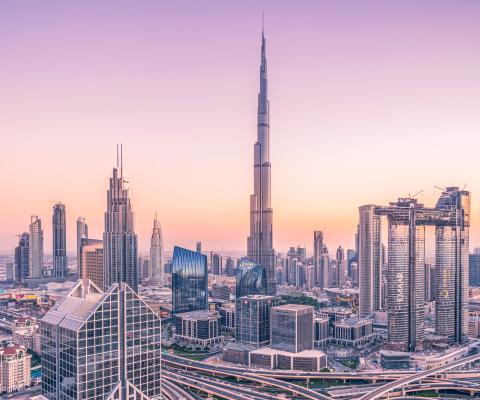 View over Dubai
