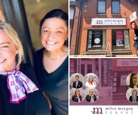 The new Miles Morgan Travel teams in Thame and Blandford took to Facebook to reassure customers