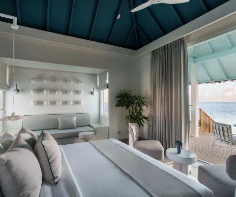 Sun Siyam Vilu Reef New Water Villa Interior