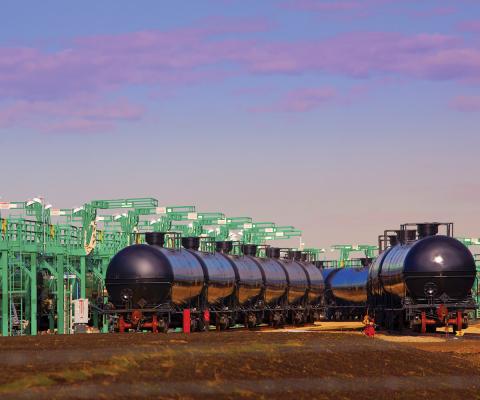 Oil in storage (stock)