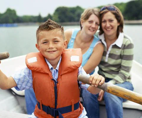 LGBT - women with boy (stock)