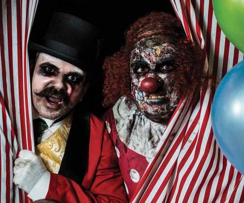 Thorpe Park fright circus