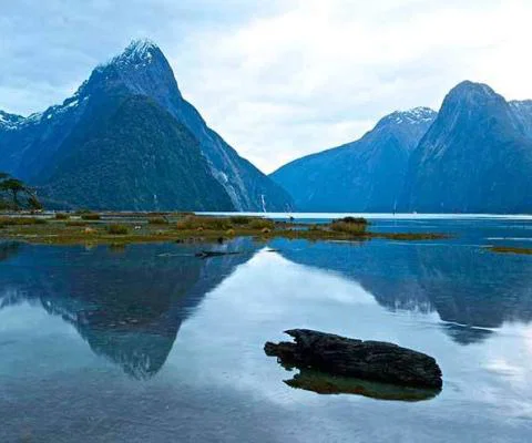 New Zealand Mountains Lake