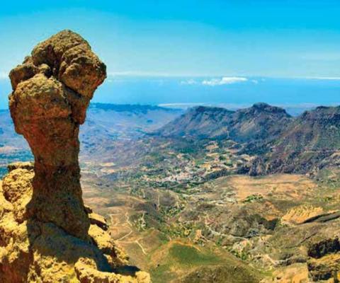 Gran Canaria geological rock formation