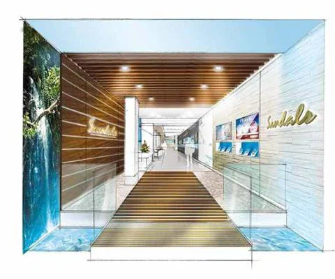Sandals Store Entrance