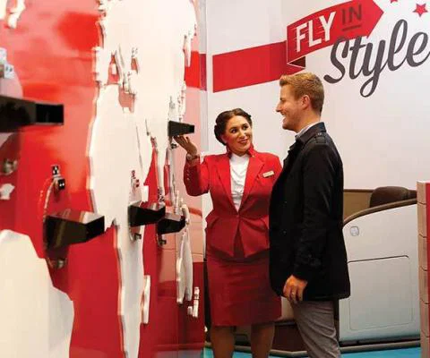 Virgin Holidays Booth Overs
