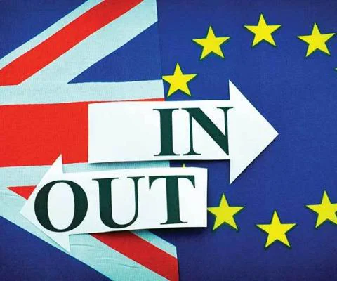 Brexit flags ThinkstockPhotos 516295574