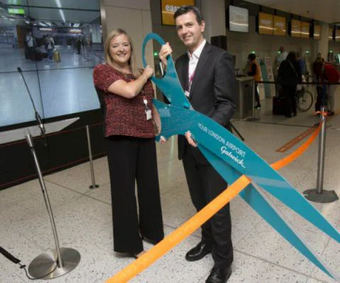 EasyJet opens new check-in at Gatwick