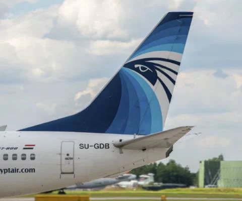 EgyptAir tailfin, Boeing 737