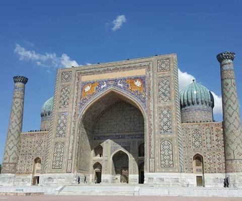 The Registan in Samarkand