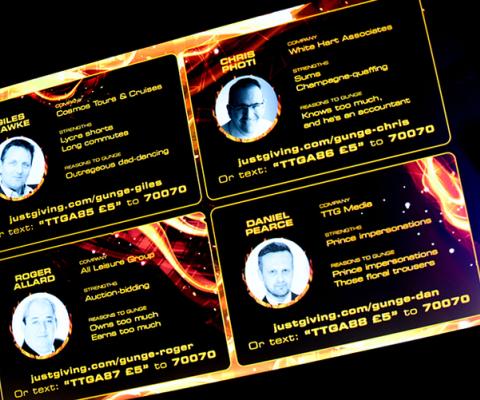Gunger Games contestant cards