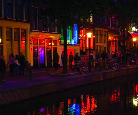 Amsterdam's red light district