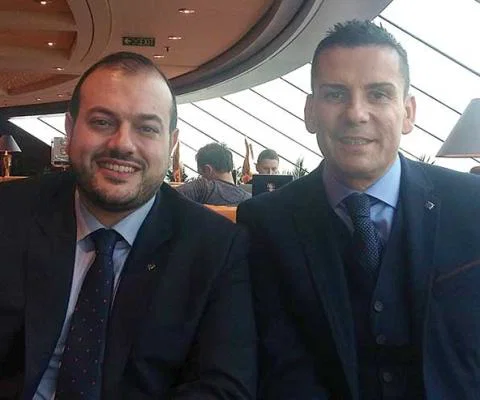 Antonio Paradiso (left) and Steve Williams (Right), MSC Cruises