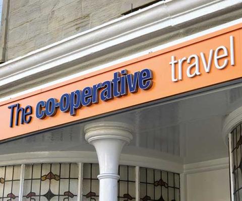 Co-operative Travel storefront