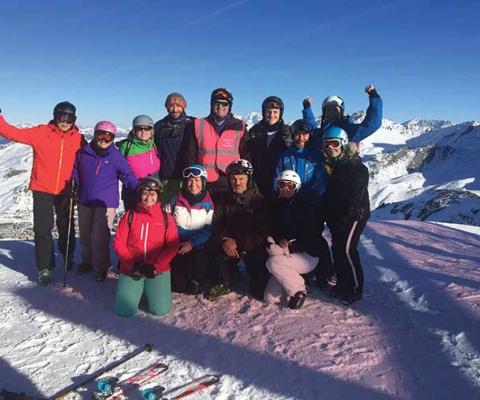 Eleven Advantage agents visited Club Meds Val Thorens Sensations resort